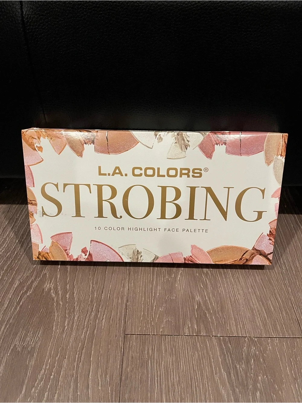 L.A. COLORS Strobing 10 Color Highlight Face Palette